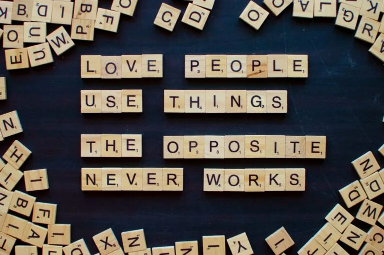 English Words scrabble